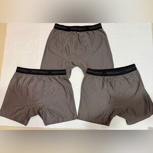 Duluth Trading Men’s Performance Graphite Boxers Size Medium - Set of 3 EUC
